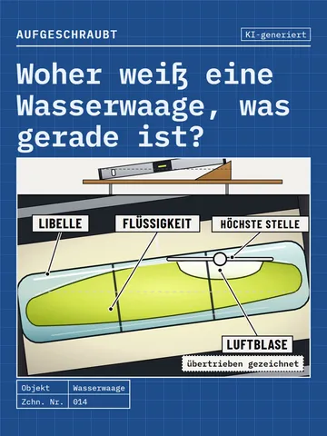 Titelbild Wasserwaage